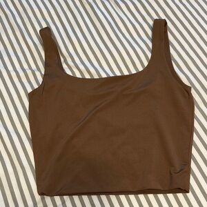 Brown Women's Tank Top